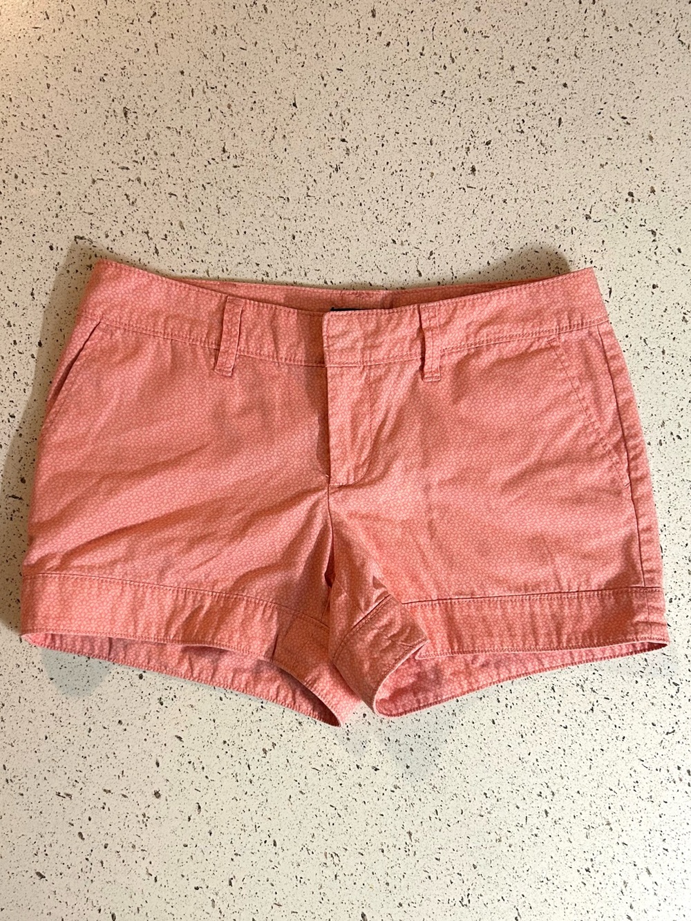 Gap Coral Pink Low Rise Shorts Size 4